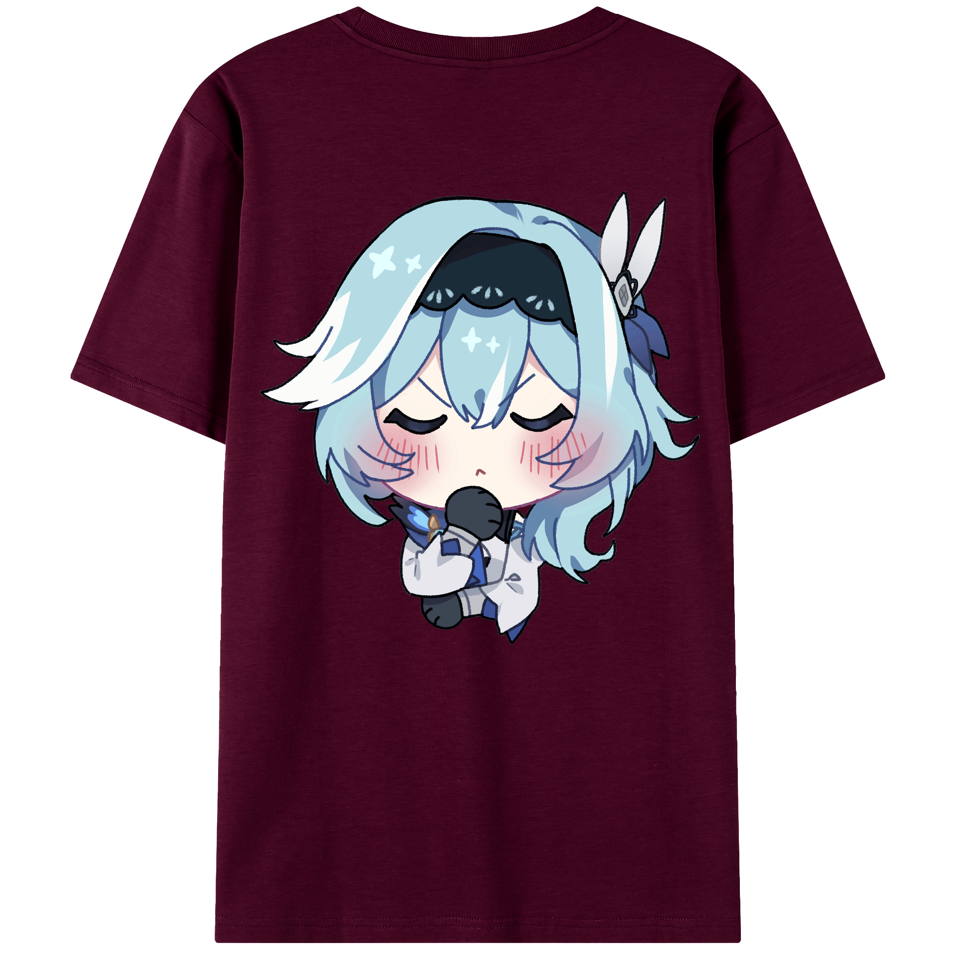 げんし神 优菈 ゆうら genshin Yūra レディース半袖Tシャツ(バックプリント)